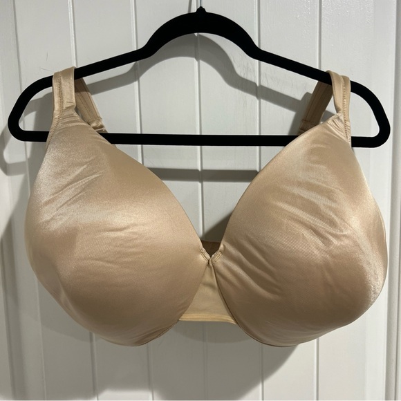 Cacique Full Coverage Underwire Support Lightly Lined Nude Bra 40H Lane Bryant - Picture 1 of 12